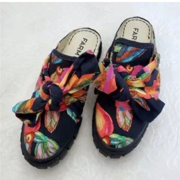 Farm Rio cashew black mule sneaker - Picture 2 of 6